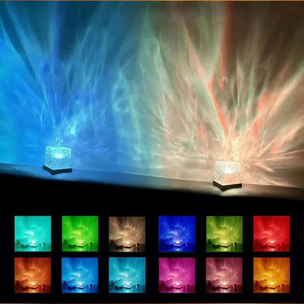 Cube Salt Lamp